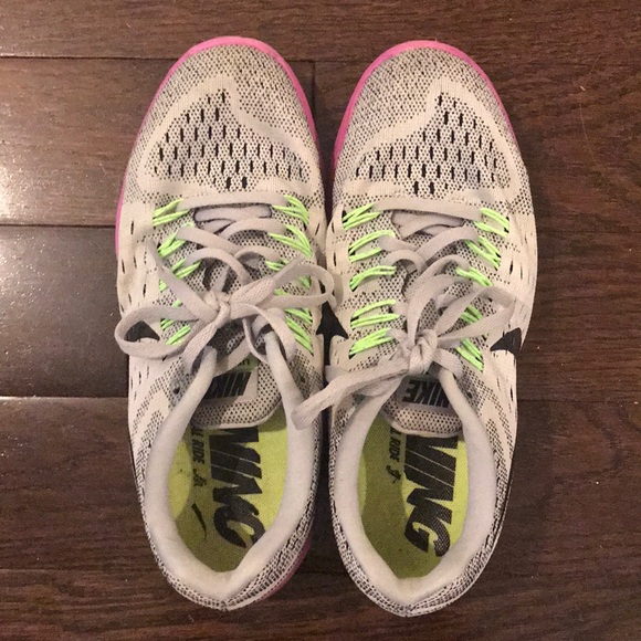 Gray Nike Lunartempo Sneakers - Picture 2 of 4